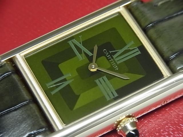 カルティエ タンク ルイ カルティエ ラージモデル 18KYG