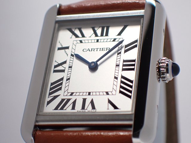 カルティエ タンクソロ SM クォーツ 18年購入 WSTA0030 - 腕時計専門店 