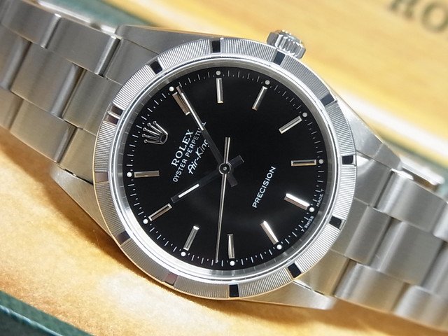 ロレックス ROLEX 14010 U番(1998年頃製造) ブラック メンズ 腕時計