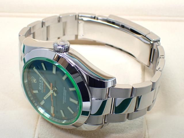 レア コイル21‼️ ロレックス ミルガウス Zブルー 116400GV '21年購入未使用品