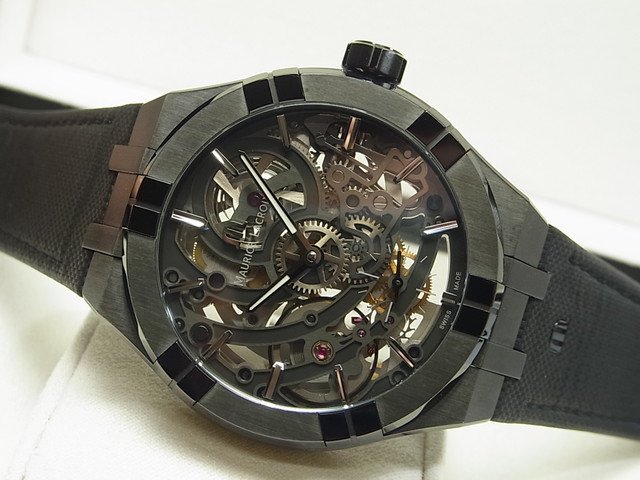 モーリス・ラクロア MAURICE LACROIX アイコンオートマティック スケルトンブラック AI6028-PVB01-030-01 ステンレススチール メンズ 腕時計