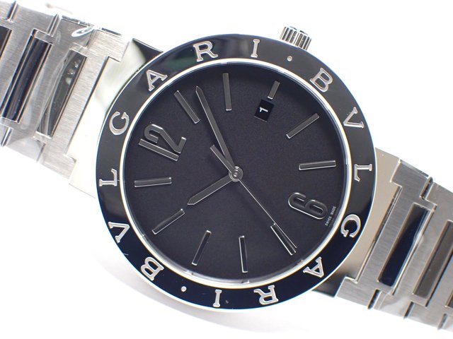 ブルガリ　ブルガリ・ブルガリ　ソロテンポ　黒　41MM　正規品 - 腕時計専門店THE-TICKEN(ティッケン) オンラインショップ