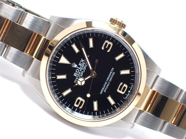 ロレックス エクスプローラーI コンビ SS×YG 124273 '22年 - 腕時計 