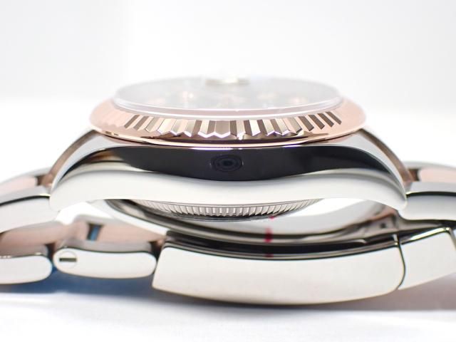 ロレックス デイトジャスト28 レディース PGコンビ オリーブグリーン