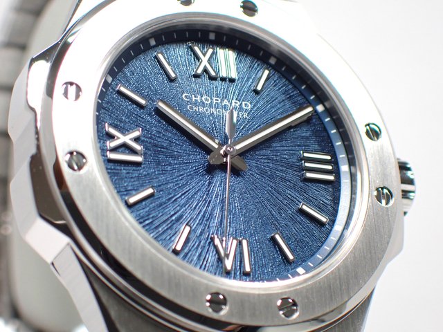 ショパール アルパインイーグル 36 ブルー REF. 298601-3001 - 腕時計 