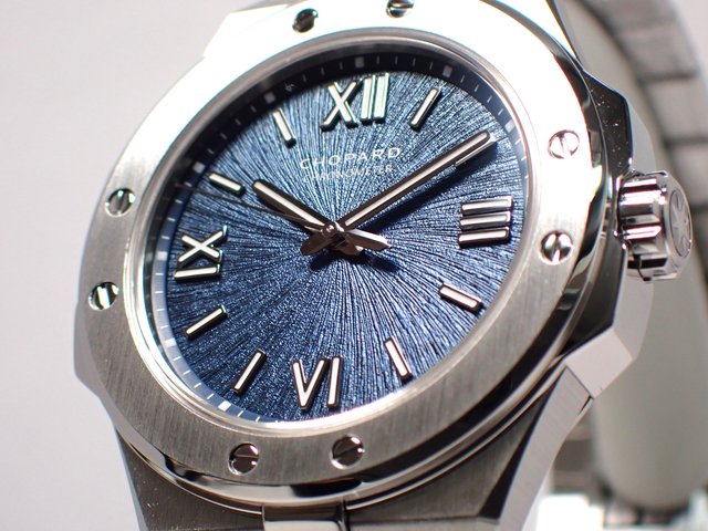 ショパール アルパインイーグル 36 ブルー REF. 298601-3001 - 腕時計 