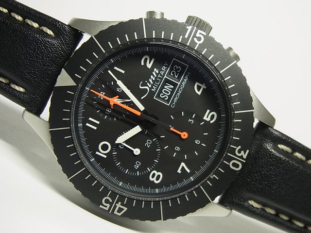 ジン 腕時計 ミリタリー クロノ  156B