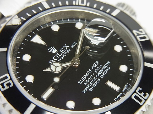 ロレックス サブマリーナ・デイト 16610 V番 '10年購入正規品 - 腕時計 ...