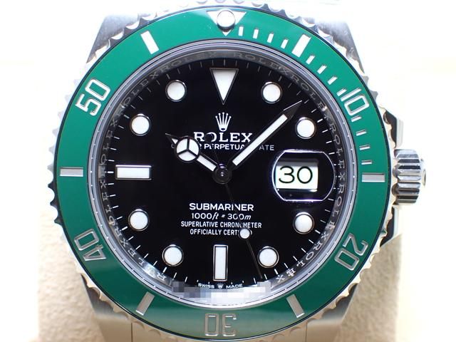 ロレックス サブマリーナ デイト・グリーンベゼル Ref.126610LV '21年