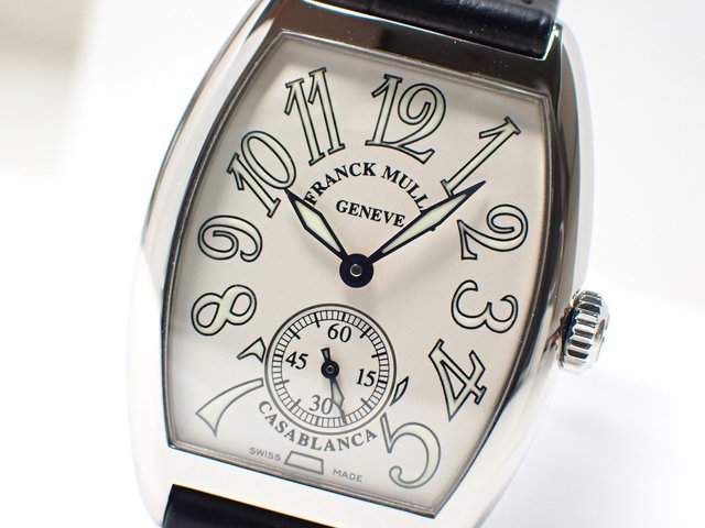 フランクミュラー　トノウカーベックス　カサブランカ　シルバー文字盤　正規品　7500S6 - 腕時計専門店THE-TICKEN(ティッケン)  オンラインショップ