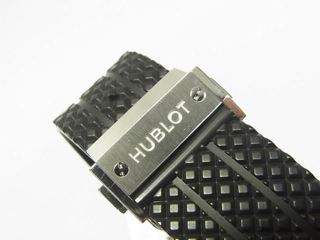 ウブロ ビッグバン クロノグラフ ステンレスベゼル ブラック