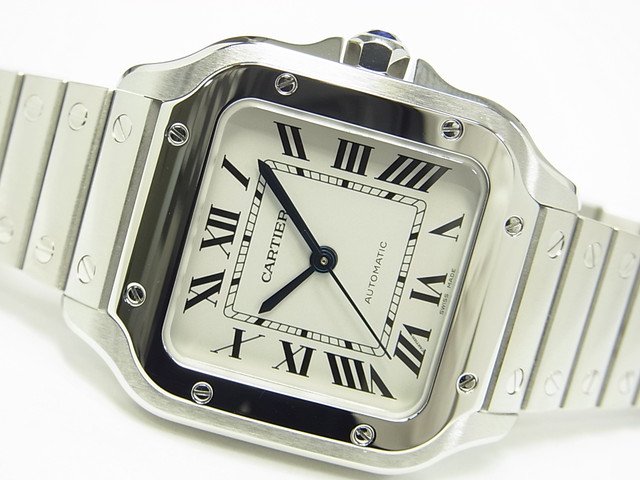 カルティエ サントス ドゥ カルティエ MMサイズ Ref.WSSA0010 - 腕時計 ...