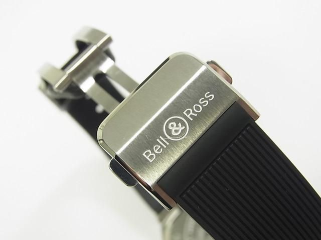 ベル&ロス BR05 ブラックスティール 40MM ラバー仕様 Ref.BR05A ベル&ロス BR05 ブラックスティール 40MM ラバー仕様 Ref.BR05A