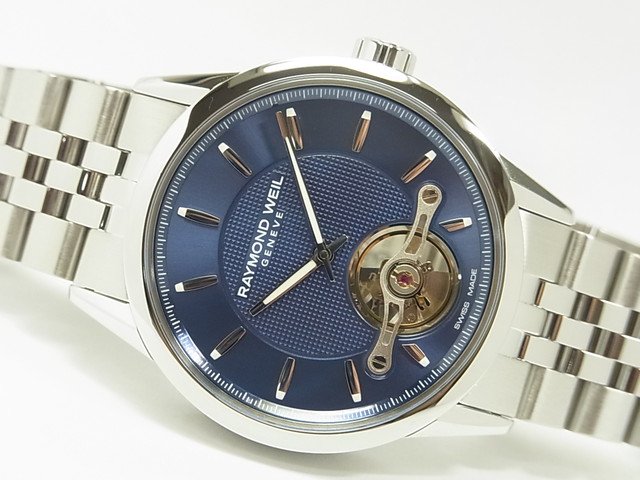レイモンドウェイル　フリーランサー　ブルー　42MM　2780-ST-50001 - 腕時計専門店THE-TICKEN(ティッケン) オンラインショップ