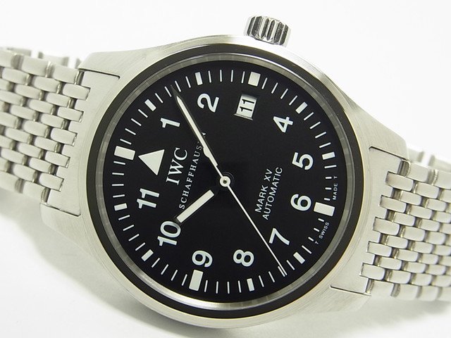 IWC マーク15 ブラック 11連ブレス Ref.3253-002 - 腕時計専門店THE-TICKEN(ティッケン) オンラインショップ