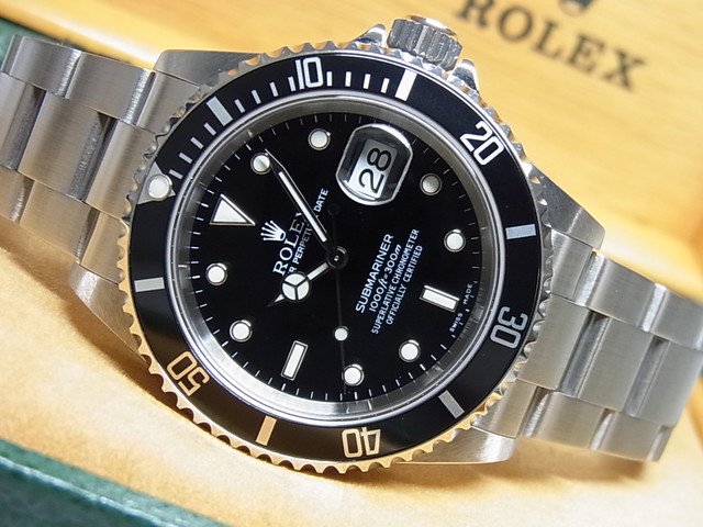 ロレックス サブマリーナ・デイト 16610 K番 '02年購入正規品 - 腕時計 