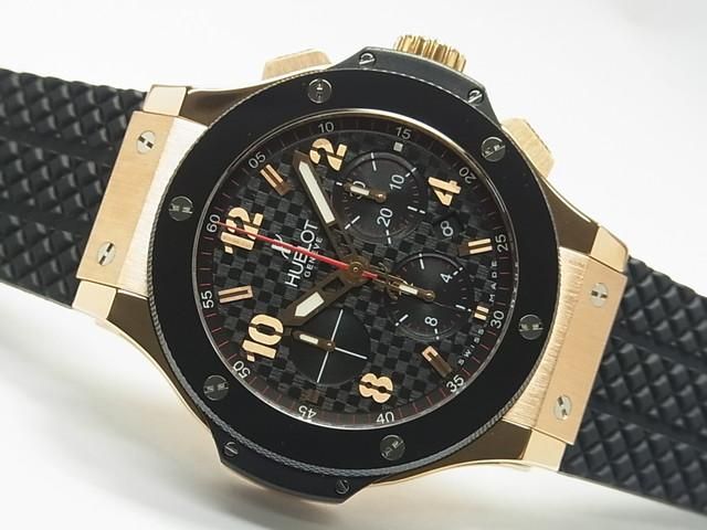 ウブロ ビッグバン ゴールドセラミック 18Kレッドゴールド Ref.301.PB