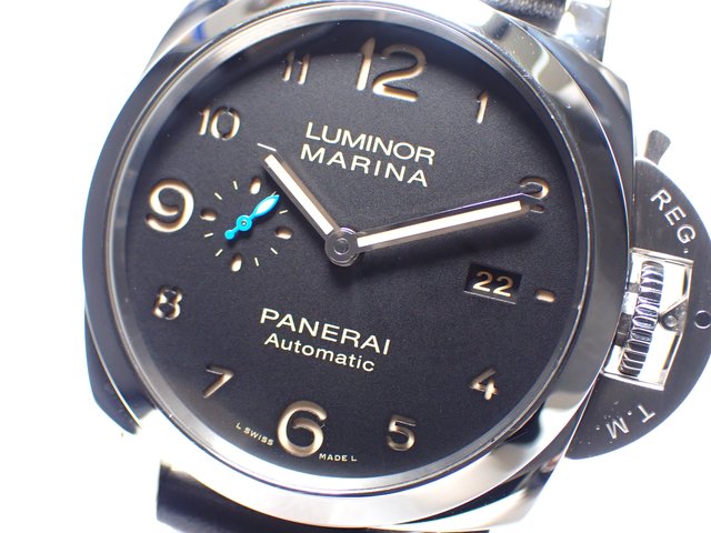パネライ ルミノールマリーナ1950・3デイズ アッチャイオ PAM01359 - 腕時計専門店THE-TICKEN(ティッケン) オンラインショップ