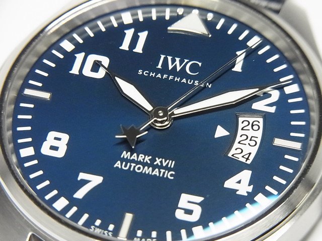 IWC パイロットウォッチ マークXVII プティ・プランス IW326506 1000本 ...