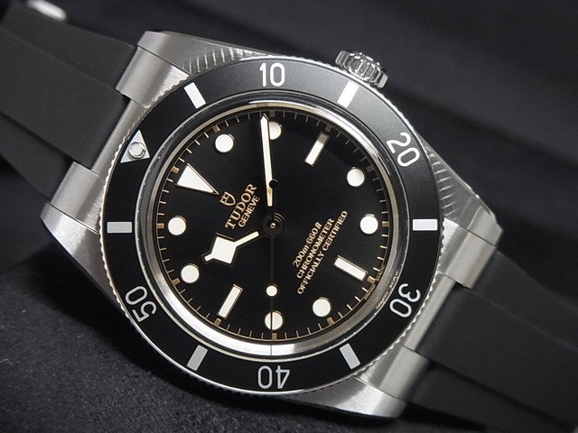チューダー ブラック・ベイ 54 ブラックラバー 79000N - 腕時計専門店