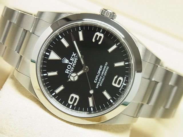 ロレックス　エクスプローラーI　39MM　後期モデル　214270 - 腕時計専門店THE-TICKEN(ティッケン) オンラインショップ