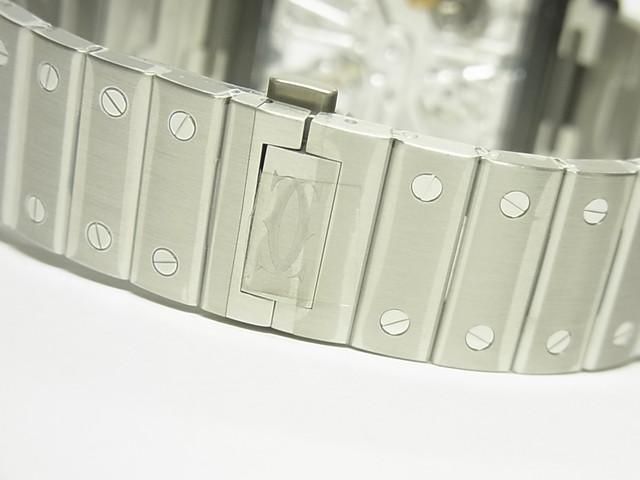 カルティエ サントス ドゥ カルティエ LM スケルトン WHSA0027
