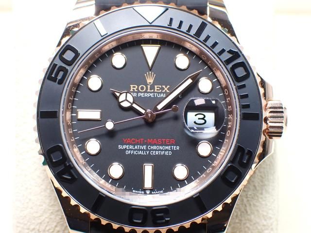 絵画 flk041095 ROLEX】126655✨ヨットマスタ―40✨エバーローズゴールドの