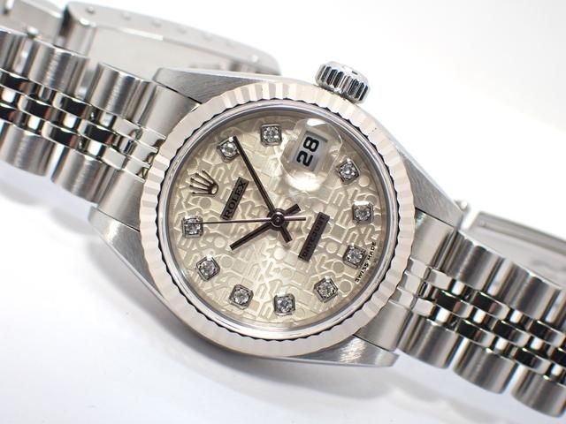 ロレックス ROLEX 69174 U番(1997年頃製造) シルバー レディース 腕時計