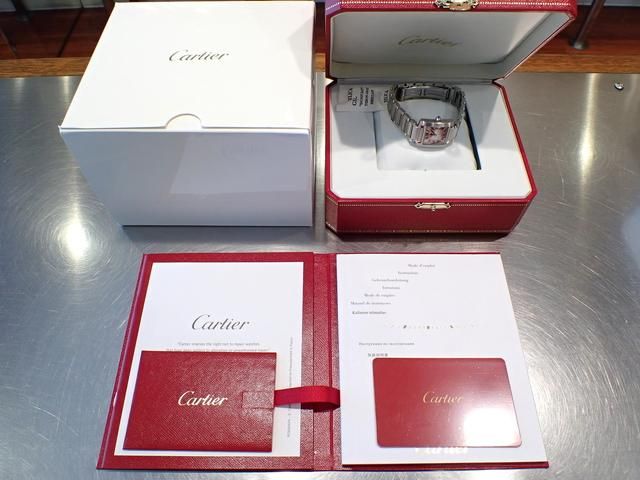 カルティエ タンクフランセーズ SM ピンクシェル クオーツ
