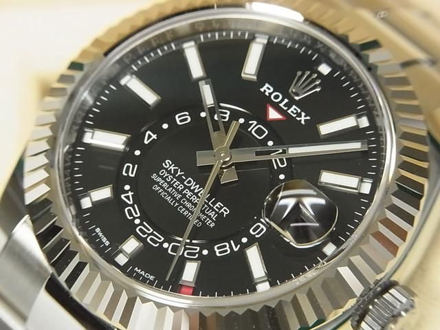 中古] ロレックス スカイドゥエラー 326934.BBKBO W235154