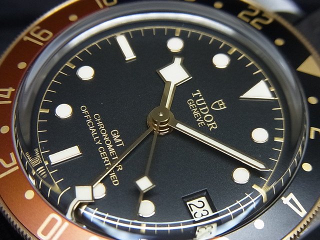 チューダー　ブラック・ベイ GMT S&G　79833MN　革ベルト仕様 - 腕時計専門店THE-TICKEN(ティッケン) オンラインショップ