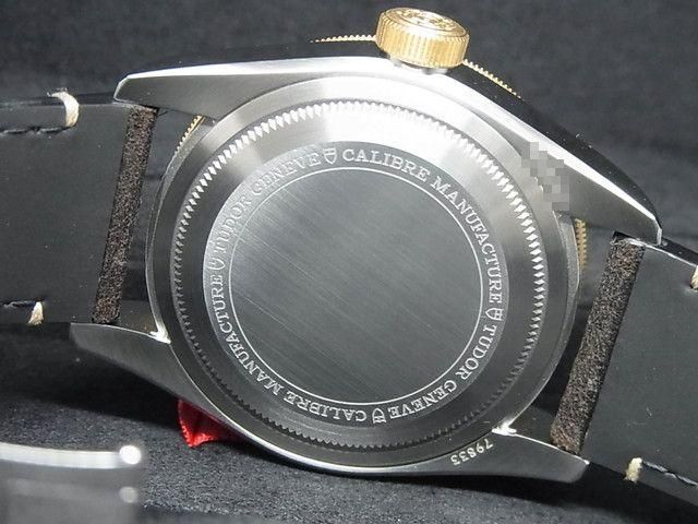 チューダー ブラック・ベイ GMT S&G 79833MN 革ベルト仕様
