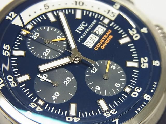 IWC アクアタイマー クロノグラフ クストーダイバーズ 世界限定2500本