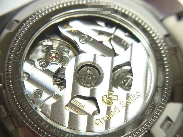 グランドセイコー ハイビート GMT ブラック文字盤 マスター