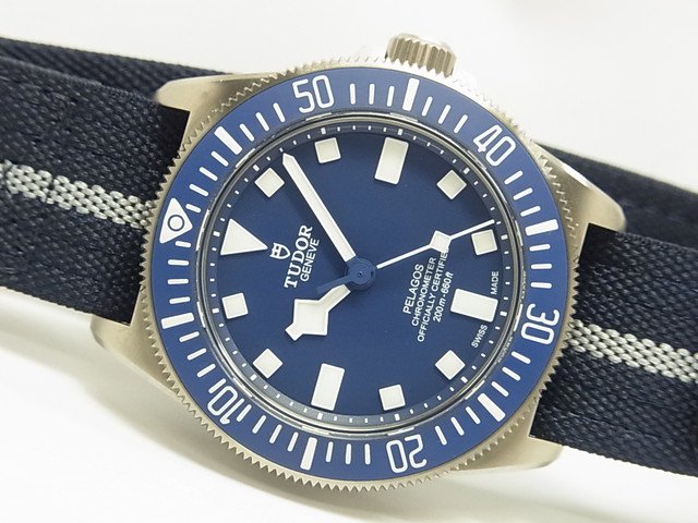 チューダー ぺラゴス FXD ブルーダイヤル 25707B/23 未使用 - 腕時計