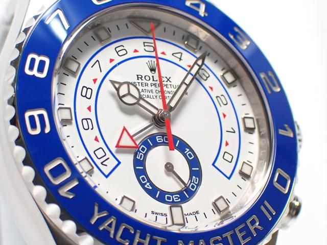 ロレックス ヨットマスターII ベンツ針 116680 '18年 正規品