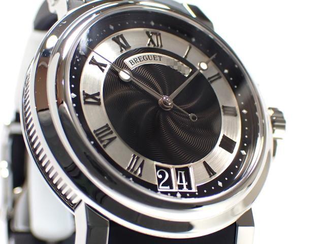 ブレゲ マリーン・ラージデイト ブラック 5817ST/92/5V8 正規品