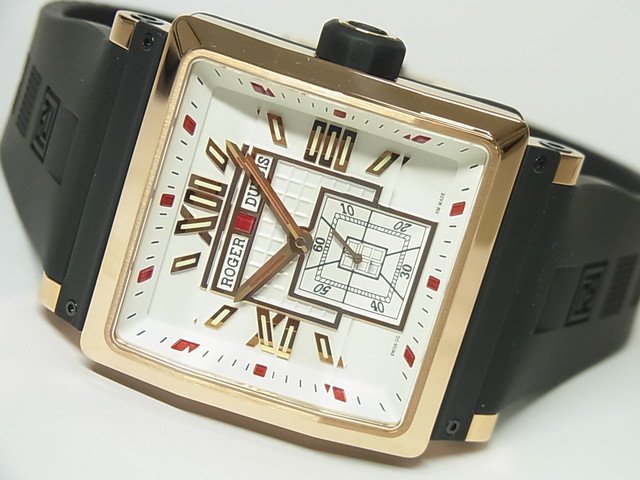 ロジェ・デュブイ　キングスクエア　18KRG　ホワイト文字盤　世界28本限定 - 腕時計専門店THE-TICKEN(ティッケン) オンラインショップ