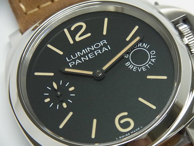 パネライ ルミノール・マリーナ 8デイズ アッチャイオ PAM00590 S番 - 腕時計専門店THE-TICKEN(ティッケン) オンラインショップ