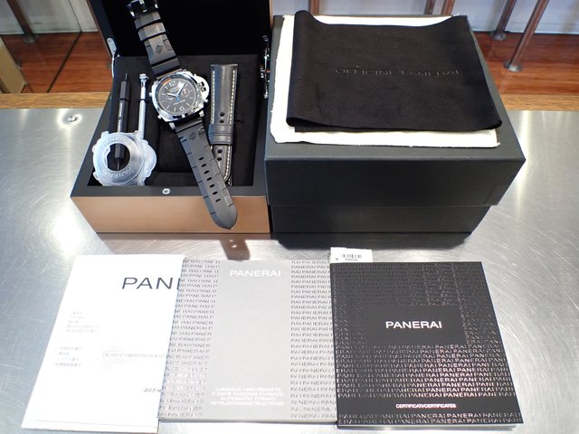 パネライ ルミノール1950 レガッタ3デイズ クロノフライバック チタニオ PAM00526 - 腕時計専門店THE-TICKEN(ティッケン)  オンラインショップ