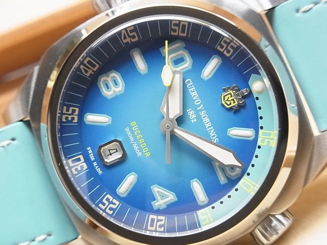 クエルボ・イ・ソブリノス ブセアドール カリブ 43mm 2860.1AZ 