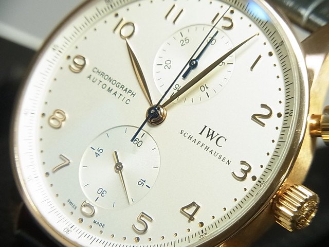 IWC ポルトギーゼ・クロノグラフ 18KRG IW371480 正規品 - 腕時計専門店THE-TICKEN(ティッケン) オンラインショップ