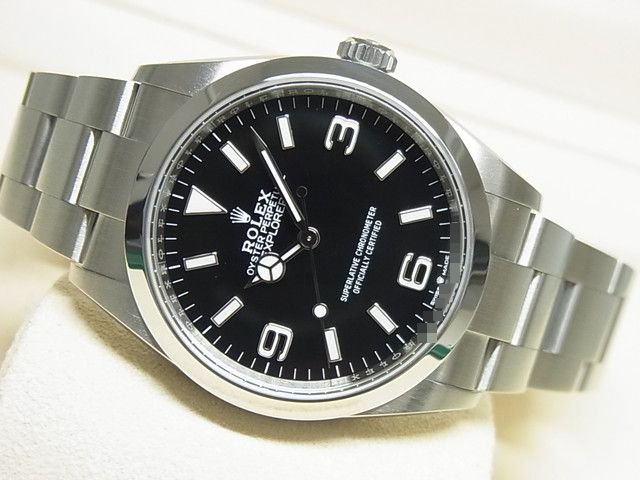 ロレックス エクスプローラーI 36MM 124270 '21年購入 - 腕時計専門店 