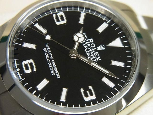 ロレックス エクスプローラーI 36MM 124270 '21年購入 - 腕時計専門店 