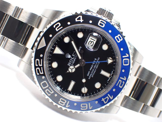 ロレックス GMTマスターII 青黒ベゼル 116710BLNR - 腕時計専門店THE