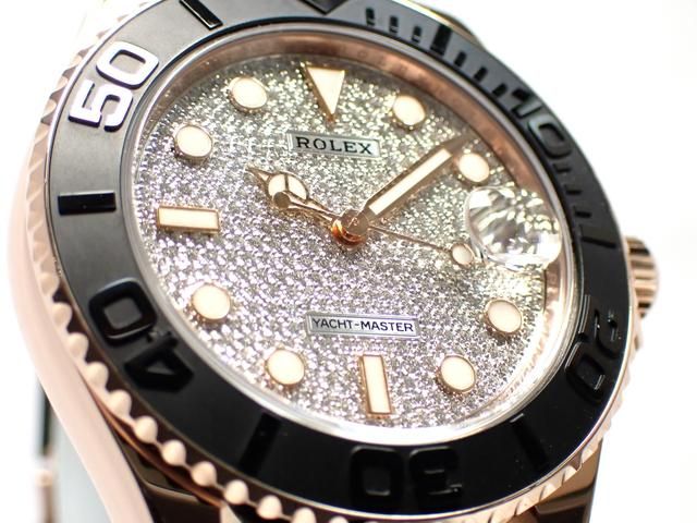 ROLEX ヨットマスター 純正パヴェダイヤ文字盤✨ | 高級腕時計