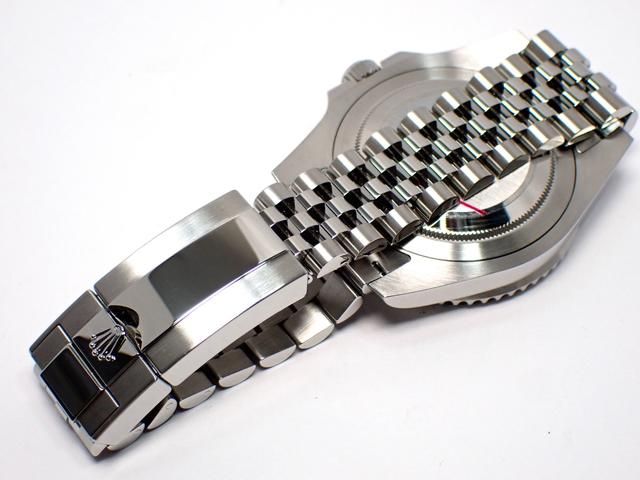 【新品・高コスパ】GMT ブラックベゼル×ジュビリーブレス　メンズ腕時計　自動巻 新品・高コスパ】GMT ブラックベゼル×ジュビリーブレス メンズ