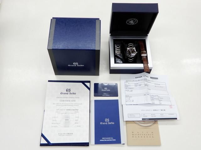 グランドセイコー 9Sメカニカル ブラウン文字盤 37MM SBGR289