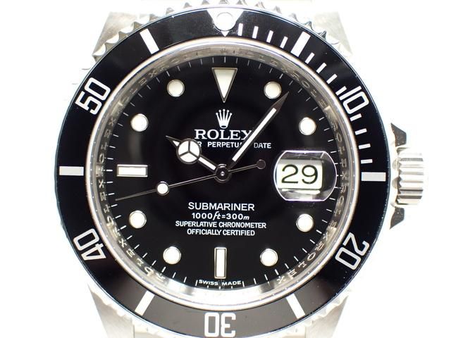 ロレックス サブマリーナ・デイト 16610 V番 '09年正規品