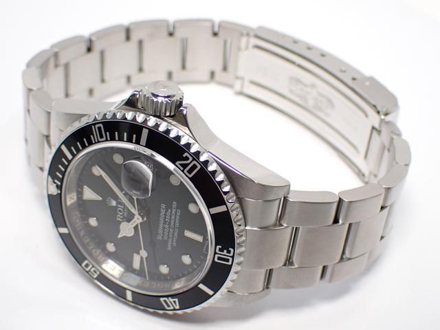 ロレックス　正規品　サブマリーナ デイト　ref 16610 ヴィンテージ ロレックス サブマリーナ・デイト 16610 V番 '09年正規品